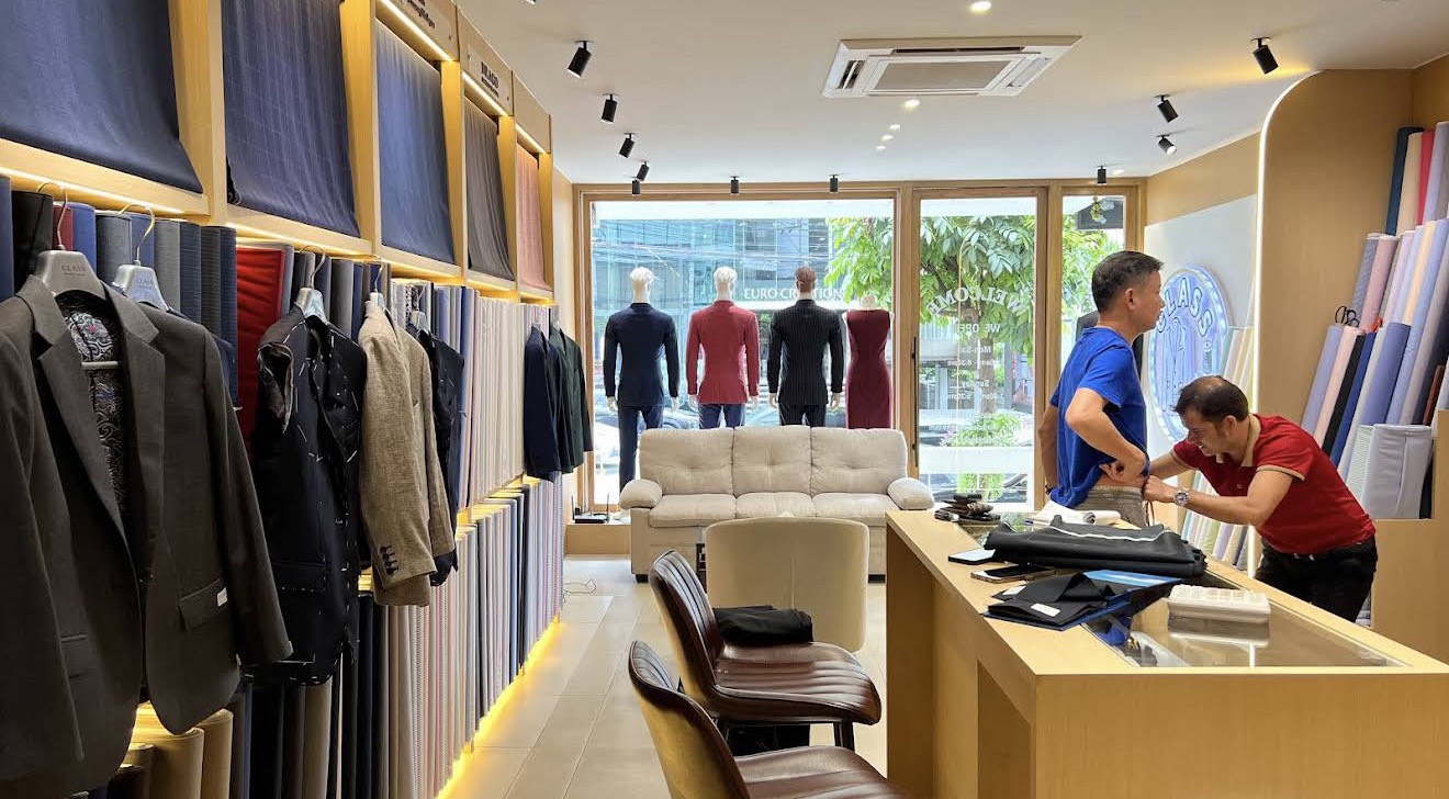 Custom suit fitting and bespoke garment development in Bangkok